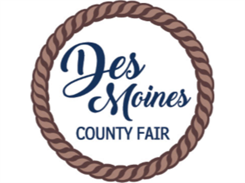 Logo for 2025 Des Moines County Fair