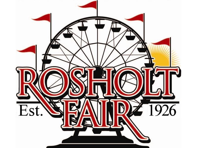 Logo for 2025 Portage County Rosholt Fair
