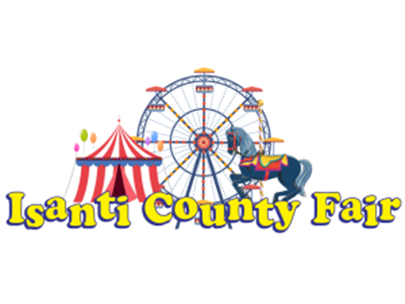 Logo for Isanti County Fair 2025